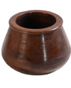 Brown Solid Wood Vase Brown Solid Wood Vase
